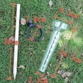 thumbnail image 2 of Pluviómetro de tipo Simple, herramientas de técnico agrícola de registro de observación de lluvia, taza medidora de plástico PS con palo de madera pequeño, 2 of 5