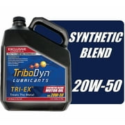TriboDyn TRI-EX Synthetic Blend Motor Oil - 1 Gallon Bottle