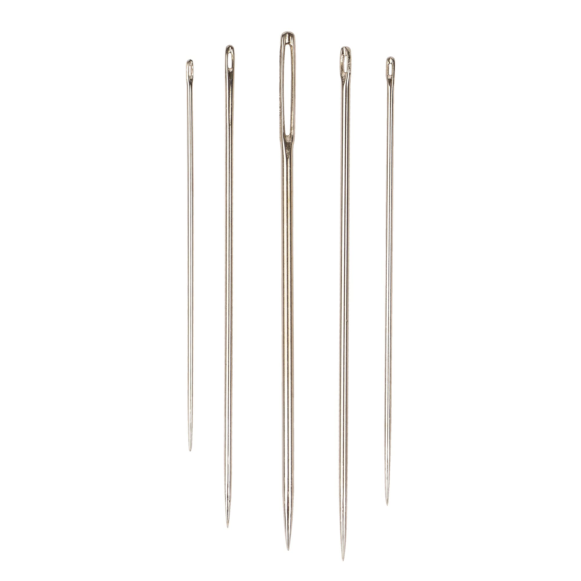 SINGER Assorted Hand Needles with Compact and Needle Threader 30 Count (Pack of 12)