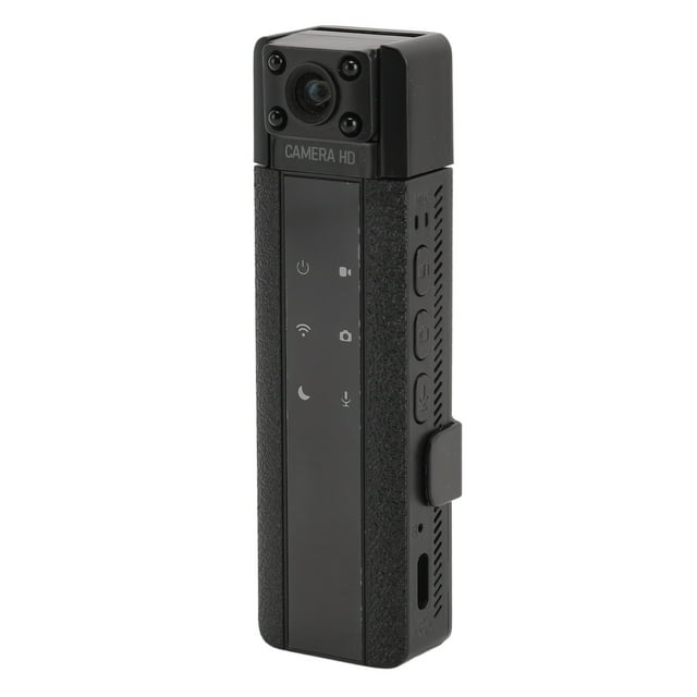 Mini Cámara, Cámara de Cuerpo Wifi 170 Clip de Gran Angular en Recargable Para Grabación de Videos Fotográficos