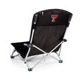 thumbnail image 1 of Picnic Time Tranquility Chair - Black (Texas Tech Red Raiders) Digital Print, 1 of 4