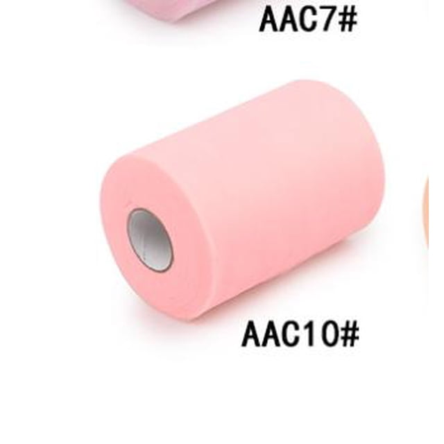 Rollos de tela de tul: 15 cm × 100 yardas de malla de poliéster suave para faldas de tul y decoración de bodas. Rollo de malla transparente para manualidades, disfraces y decoraciones de fiesta.