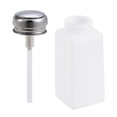 thumbnail image 3 of Dispensador de líquido de presión de alcohol Uxcell de 8.45oz, botella vacía para esmalte de uñas blanca, 2 paquetes, 3 of 5