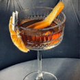 thumbnail image 3 of 260ml Martini Glass Engraved Stripes Champagne Cocktail Glass Cup Home Bar Drinkware|engraving, 3 of 5