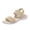 #2 Beige, variant on Flip Flops With Arch Support For Women Shoes Casual Elastic Band Back Strap Fly Pineapple Womens Flip Flop Sandals,Beige Size 36