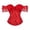 Red, variant on Xiaoxatg Bodysuits for Women Body Shaping Bustier for Brides Elegant Lace Sleeve Corset Waist Cincher for Formal Attire and Dresses Red XXL