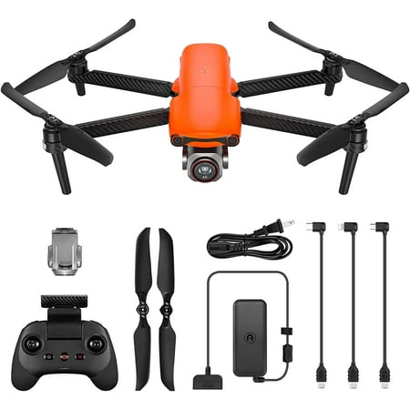 Autel Robotics EVO Lite+ FPV Drone, 6k Camera Drone with 1" CMOS Sensor, Adjustable Aperture F2.8-F11, 3-Axis Gimbal, Orange
