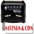 thumbnail image 1 of Self-Inking Savings & CDs Stamp, 1 of 4