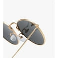 thumbnail image 3 of Lunettes de Soleil Rondes en Métal Polarisé Rétro pour Hommes et Femmes Sports de Rue Plage Extérieur (Couleur : E, Taille : Medium), 3 of 4