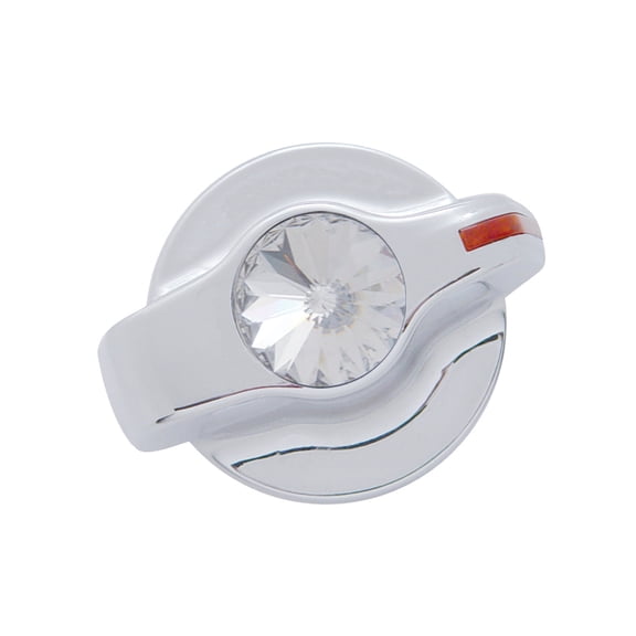 A/C Control Knob with Clear Diamond 2006 Peterbilt 379, 389, 388, 387, 386, 384