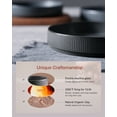 thumbnail image 5 of Famiware Star 8.25'' Pasta Bowls, Large Dinner Bowls Set of 4, Matte Black(Full Glaze), 5 of 7