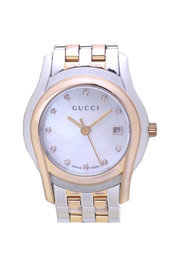 Pre-Owned GUCCI G-Class 11-Piece Diamond Watch, YA055535, 5500L, Stainless Steel xPGP... (Fair)