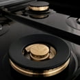 thumbnail image 3 of ZLINE 48 in. Autograph Edition Rangetop in DuraSnow Stainless Steel with Matte Black Accents (RTSZ-48-MB), 3 of 5