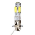 thumbnail image 4 of 2x H3 Super Bright COB LED White Day Fog Tail Turn DRL Head Car Light Lamp Bulb, 4 of 11