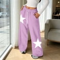 thumbnail image 4 of NordicNest Girls Casual Jogger Pants for Daily Wear - Soft, Breathable & Versatile for Outdoor & Indoor Use Purple 140, 4 of 4