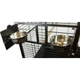 thumbnail image 4 of CC3232 Black Large Corner Bird Cage, by A&E Cage Compamy, 4 of 5