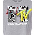thumbnail image 3 of MTV - Glitch Logo - Juniors Cropped Tee, 3 of 5