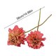 thumbnail image 3 of Juego Decorativo de Flores Artificiales con 2 Flores Falsas de Plástico, 38 cm, para Hogar, Sala de Estar, Mesa de Comedor, Bodas, Hotel, Paisajismo, 3 of 6