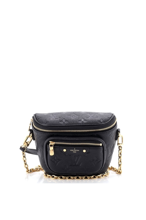 Pre-Owned Bum Bag Monogram Empreinte Leather Mini By Rebag