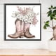 thumbnail image 3 of Pintura de diamante 5D DIY Taladro redondo completo Botas de vaquero occidental Decoración del hogar Hugtrwg Para estrenar, 3 of 9
