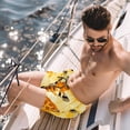 thumbnail image 2 of luoweisi Men's Beach Shorts Quick Dry Swim Trunks with Mesh Lining Giraffe 2XL, 2 of 5