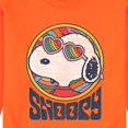 thumbnail image 3 of Peanuts - Groovy Snoopy - Men's Crew Neck Fleece Pullover, 3 of 7