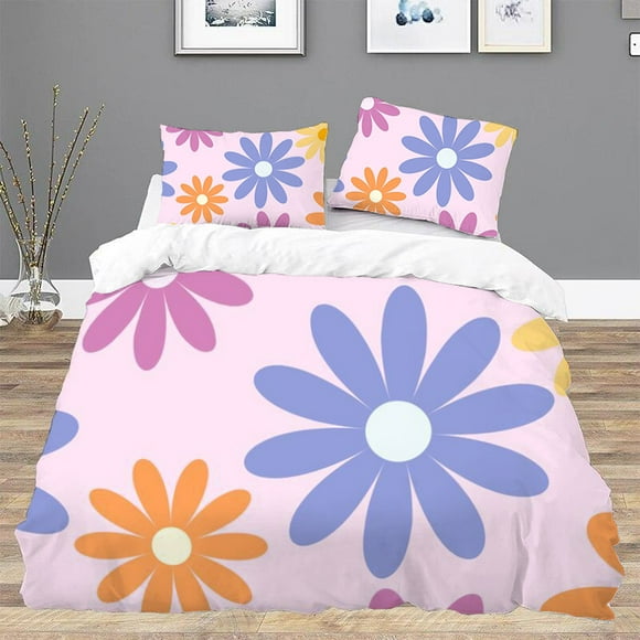 Flower Bed Set Comforter Bedding Sets Duvet Cover Queen Twin Size Bedding Double Linen Home Textile GardenBed Sheets