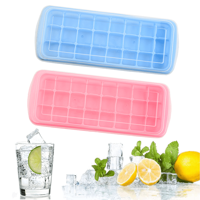 Bandejas para cubitos de hielo, molde para cubitos de hielo de fácil liberación, para whisky, vino, cóctel, bebidas, zumo