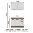 thumbnail image 3 of Mueble Modular Integral de Almacenamiento Madesa 120 MB, 3 of 5