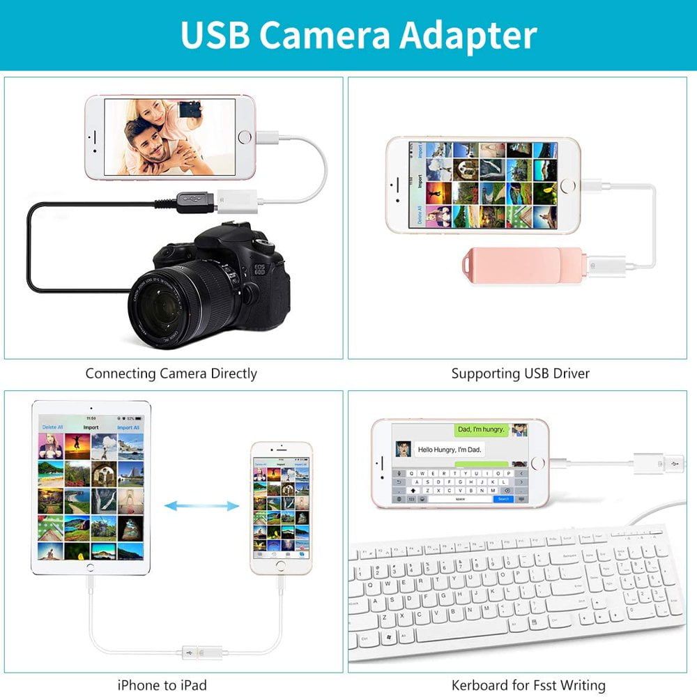 iPad 第６世代 128g+Pencil+Camera Adapter USB-C to Apple Pencil Adapter - Apple (CA)