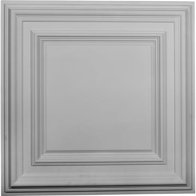Ekena Millwork CT24CL Carreaux de Plafond Carrés Classiques 23.75 x 23.75 x 1.63 Po
