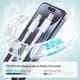 thumbnail image 3 of Cargador DGVERS de carga rápida de 20 W para iPhone 16 y 15 con cable de 3 unidades, 3 of 7