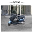 thumbnail image 2 of Ferencaa Scooter And Motorcycle Rain Cover Rainproof Motor Bike Cover Motorcycle Tarp For Electric Bikes Motorcycles Bicycles 72x250cm, 2 of 10