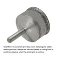 thumbnail image 4 of Uxcell 40mm 100 Coarse Grits Diamond Mounted Point Spherical Concave Head Bead Grinding Bit, 4 of 5