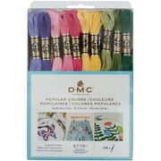 DOLLFUS-MIEG & COMPAGNIE DMC Embroidery Floss Pack 8.7yd-Popular Colors 36/Pkg