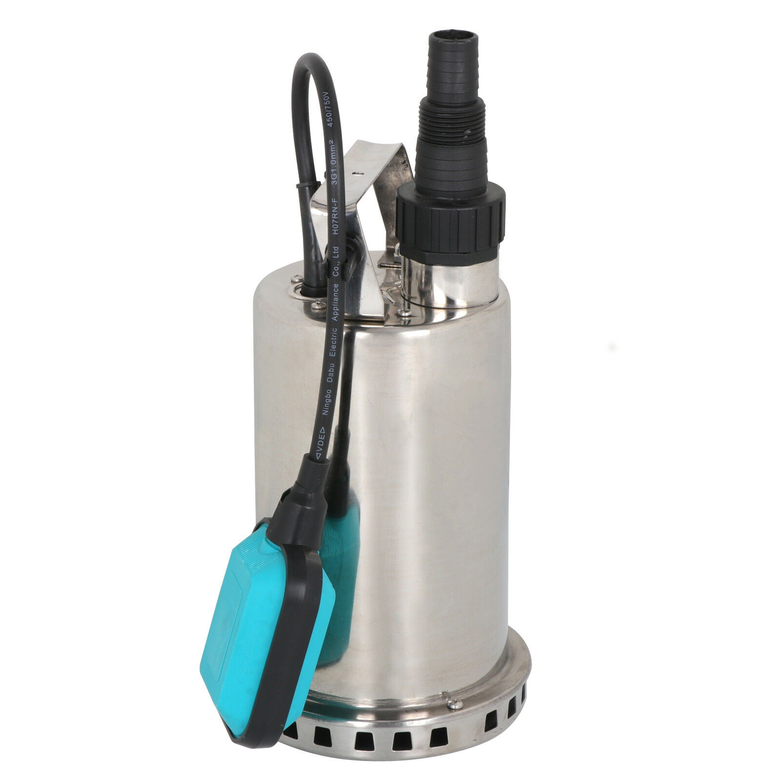3000GPH 1HP Submersible Pump 750W Dirty Water Sump W/Automatic Float Switch 