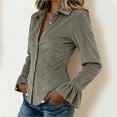 thumbnail image 5 of Njagoc3 Women Business Casual Tops Long Sleeve Blouse Button down Work Shirts Dressy Tops Summer Fall Fashion 2026, 5 of 6
