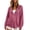 Hot Pink, variant on DeHolifer Womens Hoodies Zip Up Jackets Lightweight Tunic Sweatshirt Open Front Cardigan Wine S