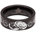 thumbnail image 5 of Donut Tungsten Carbide Ring, 5 of 9