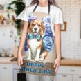 thumbnail image 3 of Beagle Proud Dad Happy Father's Day Apron Beagles Dog Lover Gifts Idea for Cooking Grilling Baking Painting Gardening - 02008, 3 of 5