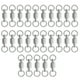 thumbnail image 1 of Kit de 25 conectores giratorios de alta resistencia para pesca en el mar. 8, 1 of 7