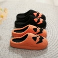 thumbnail image 5 of MUXiin Halloween Slippers For Women,Slippers Cute Size 6,Men And Women Pumpkin Halloween Autumn And Winter Couples Home Cute Cartoon Thick Sole Non Slippers, 5 of 8
