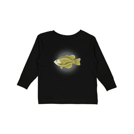 

Inktastic Crappie Fish Gift Toddler Boy or Toddler Girl Long Sleeve T-Shirt