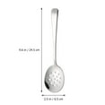 thumbnail image 2 of Shisuyan 2pcs Multi-functional Slotted Spoon Stainless Steel Spoon Draining Colander, 2 of 9