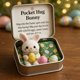 thumbnail image 5 of Decoraciones de Pascua, Adornos de Pascua, Regalos de Pascua Caja de Pascua con bolsillo H-ug Ribete de lana, 5 of 6