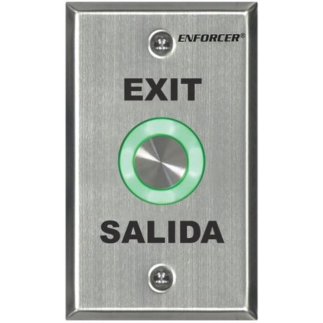 Placa de solicitud de salida piezoeléctrica Seco-Larm Enforcer