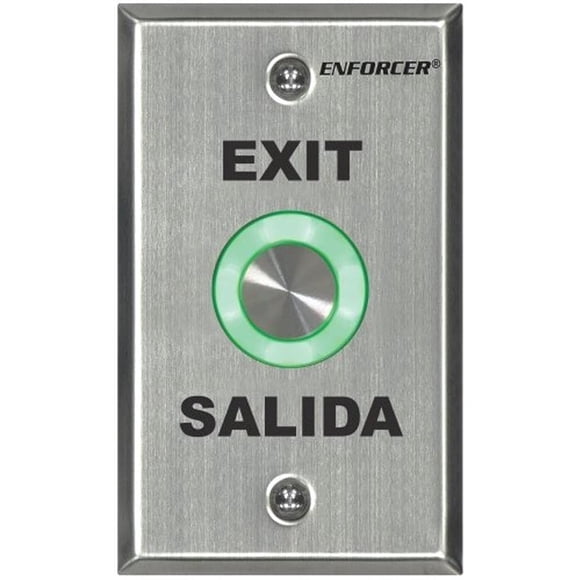 Placa de solicitud de salida piezoeléctrica Seco-Larm Enforcer