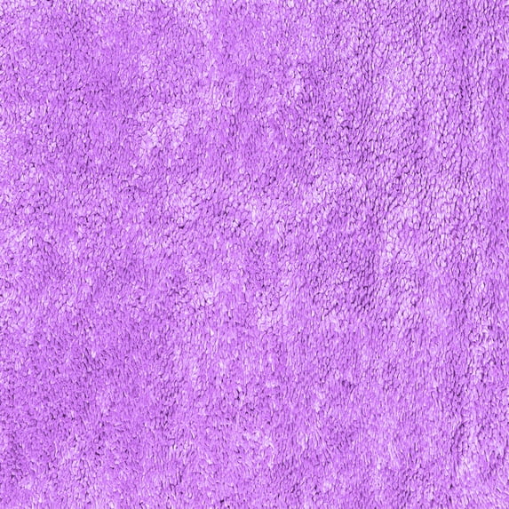 Ahgly Company Indoor Square Abstract Purple Contemporary Area Rugs, 6' Square