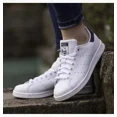 thumbnail image 2 of Adi - das Men's Stan Smith Shoes Size 10 M20325 Core White /Core White /Dark Blue, 2 of 6
