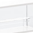 thumbnail image 3 of Vitrina de acrílico Caja de encimera de plástico Soporte de montaje Organizador de almacenamiento de protección a prueba de - 2 niveles Hugo Estuche de muestra, 3 of 4
